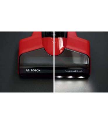 Bosch BCS711PET stick vacuum/electric broom Battery Dry Bagless 0.3 L Black, Red 3 Ah