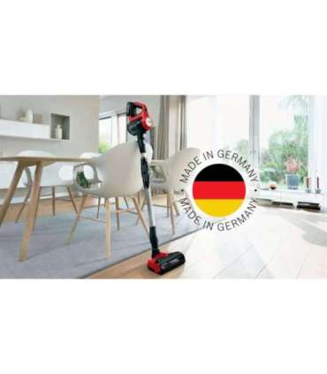 Bosch BCS711PET stick vacuum/electric broom Battery Dry Bagless 0.3 L Black, Red 3 Ah