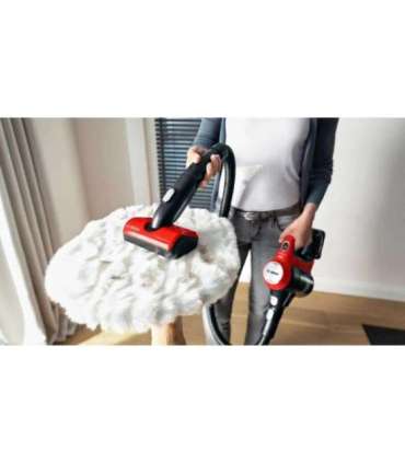 Bosch BCS711PET stick vacuum/electric broom Battery Dry Bagless 0.3 L Black, Red 3 Ah