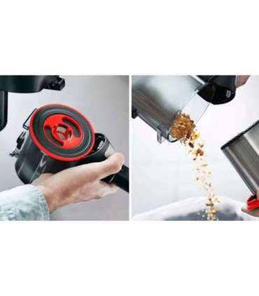 Bosch BCS711PET stick vacuum/electric broom Battery Dry Bagless 0.3 L Black, Red 3 Ah