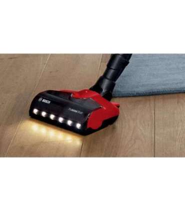 Bosch BCS711PET stick vacuum/electric broom Battery Dry Bagless 0.3 L Black, Red 3 Ah