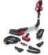 Bosch BCS711PET stick vacuum/electric broom Battery Dry Bagless 0.3 L Black, Red 3 Ah