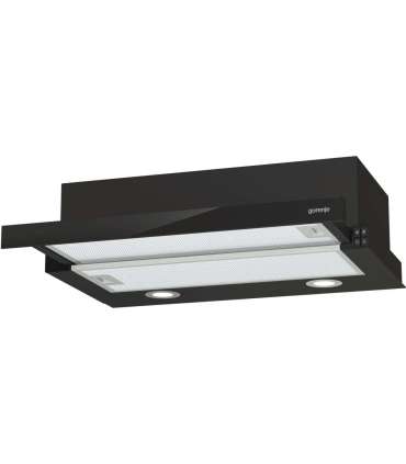 Gorenje TH62E4BG Semi built-in (pull out) Black 450 m³/h