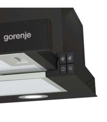 Gorenje TH62E4BG Semi built-in (pull out) Black 450 m³/h