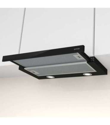 Gorenje TH62E4BG Semi built-in (pull out) Black 450 m³/h