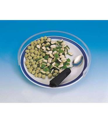 Transparent plate cover 25 - 28 cm