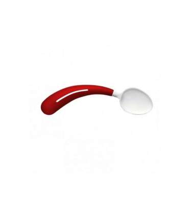 Curved spoon for people with rheumatism - Left-handers