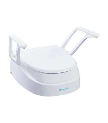 Dietz SmartFix toilet seat with armrests