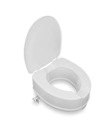 Raising toilet seat with flap 225 kg KING