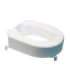 Toilet seat elevation cap with flap Etac HI-Loo 10 cm