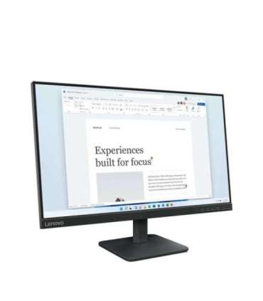 Lenovo L24-4e computer monitor 60.5 cm (23.8") 1920 x 1080 pixels Full HD LCD Black