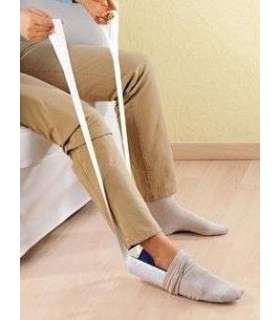 Sock fitting device Frotte