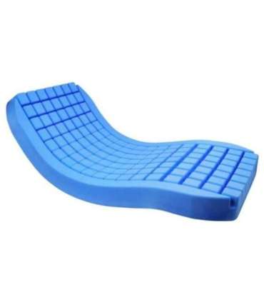 Rehabilitation and anti-decubitus dual function mattress Polyplot Blue