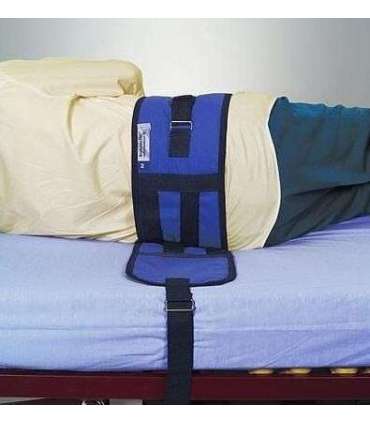 Safety belt against falling from the bed
