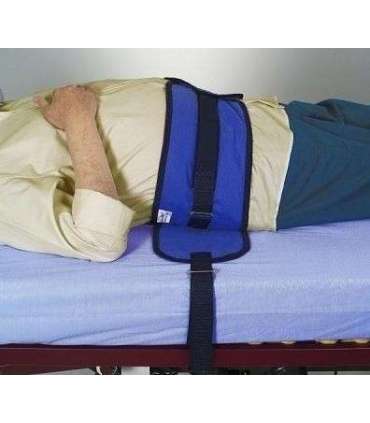 Safety belt against falling from the bed