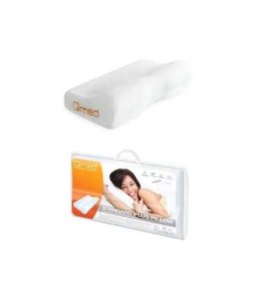 Qmed Standard Plus Pillow orthopaedic contoured sleeping pillow