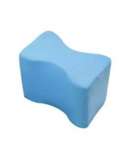 Wedge separator cushion between thighs with leg brace