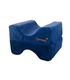 Expandable cushion between the knees and under the legs