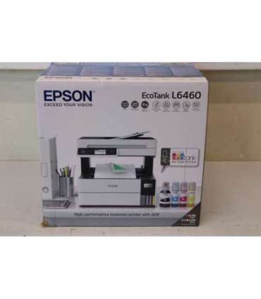SALE OUT. Epson Multifunctional printer EcoTank L6460 Inkjet Colour 3-in-1 Wi-Fi Black and white DAMAGED