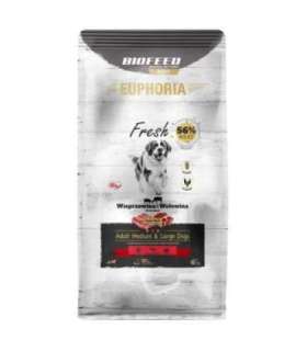 BIOFEED Euphoria Fresh Adult Medium & Large Pork with beef - dry dog food - 12kg