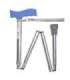 Folding walking stick ACTIONMED silver
