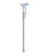 Folding walking stick ACTIONMED silver