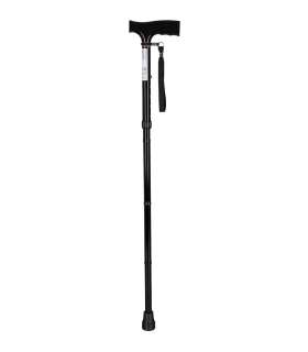 Folding walking stick ACTIONMED black