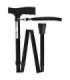 Folding walking stick ACTIONMED black