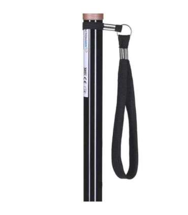 Adjustable walking stick ACTIONMED black