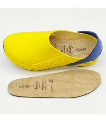 Scholl Evoflex  - unisex clogs yellow, size 38