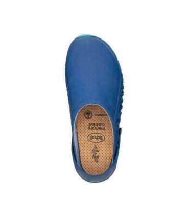 Scholl Evoflex  - unisex clogs navy blue, size 38