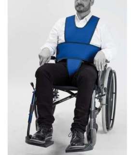 5-point restraint strap for wheelchairs L