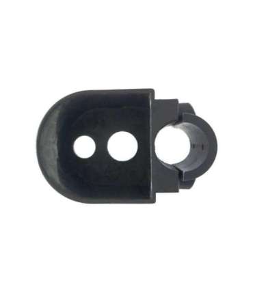 Holder for crutches wheelchair-mounted