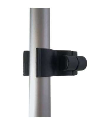 Holder for crutches wheelchair-mounted