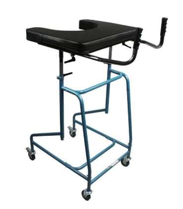 Four-wheeled support of pulpit type - walker