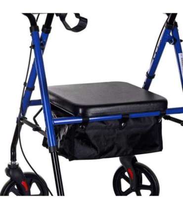 Lightweight aluminium four-wheel rehabilitation walker CH100AM