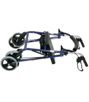 Four-wheel rehabilitation stand