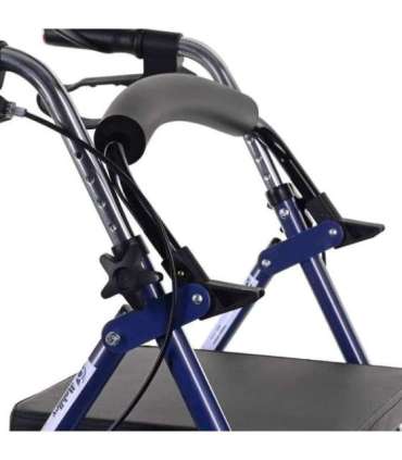 Four-wheel rehabilitation stand