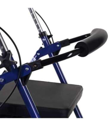 Four-wheel rehabilitation stand