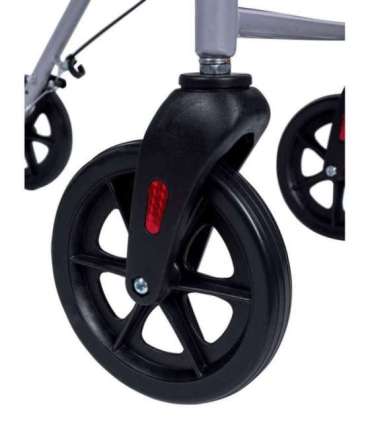 Four-wheel aluminium stand