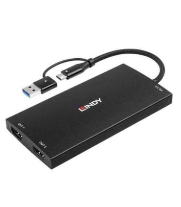 I/O CONVERTER USB-C/A TO HDMI/43430 LINDY