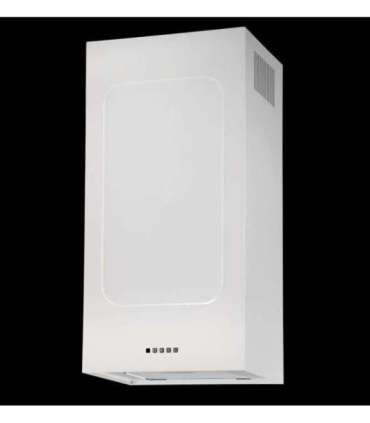 Akpo WK-12 Carmen white semi-matt T800 linear LED cooker hood