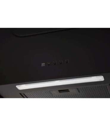 AKPO WK-12 Carmen black semi-matt T800 linear LED cooker hood