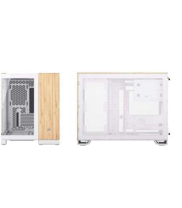 Corsair CC-9011288-WW computer case Midi Tower Bamboo, White