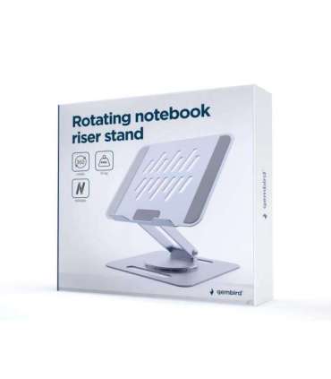 NB ACC RISER STAND ROTATING/SPACE GREY NBS-DR1-01 GEMBIRD