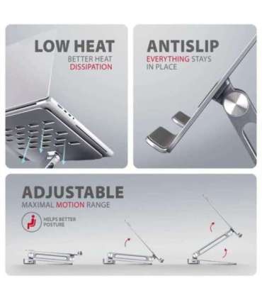 NB ACC STAND 10-16" + I/O HUB/7IN1 HMC-STND AXAGON