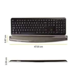 KEYBOARD ACC WRIST SUPPORT/CRYSTALS GEL 9112201 FELLOWES