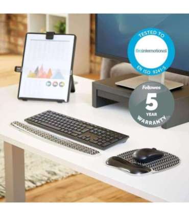 KEYBOARD ACC WRIST SUPPORT/CHEVRON 9653601 FELLOWES