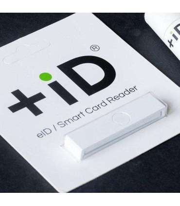 +ID Smart Card Reader black, BLISTER
