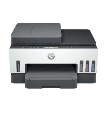 HP Smart Tank 750 AIO All-in-One Printer - A4 Color Ink, Print/Copy/Scan, Auto-Duplex, WiFi, 15ppm, 400-800 pages per month